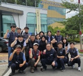 한전MCS(주) 경산지점 어르신복지관 배식 봉사