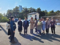 예천경찰서 호명지구대 어르신들 대상  보이스피싱 예방 홍보