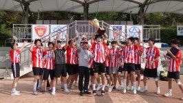 대구달성중등축구리그 왕선중 우승 트로피 품에 안아···지역내 중학생들의 열띤 응원 속 결승전 치러