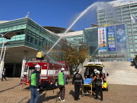 화재 대비 포항시청사 내 민방위 대피훈련 실시