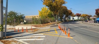 대구 달성군, 교통체계 개선공사로  시외버스 회전반경 문제 해결