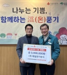 ㈜제일전기공사  성금 300만 원 기탁