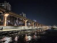 대구 북구, 팔거천 빛의 산책로 완성