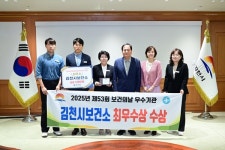 김천시보건소, 보건의 날 기념식서 2년 연속 우수기관 선정