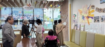 영천시 치매안심센터, 문화예술 치유 프로그램 작품 전시회 열어