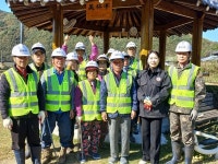 영주시 평은면 용혈1리 주민 환경정비 실시