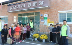 LG 전자 노동조합 구미지부, 칠곡군 북삼읍 경로당 전자제품 기탁