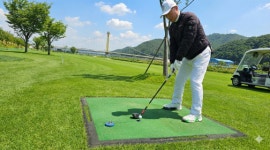 고령군 대가야파크골프장, 사)대한파크골프협회 표준교재 개정판 공식 촬영지 선정