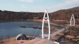 경북 산책 명소 칠곡군 동명지 둘레길 전 구간 개통