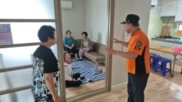 청송소방서 물 자주 마시고 낮 시간대 야외작업 피해달라