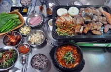 수국축제와 함께 즐기는 제주도 애월 맛집 애월그때그집 흑돼지구이