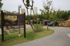 수원도시공사,광교호수공원가족캠핑장텐트 대여사업 시범운영 중 시민 호평