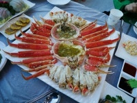 여러 먹방BJ과 유투버가 방문한 속초 동명항 대게맛집 대게마을, 무엇이 다르길래?