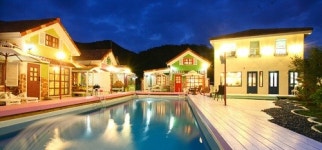 프로방스풍 빈티지 휴가! 변산반도 스파, 수영장 펜션 생폴드방스펜션