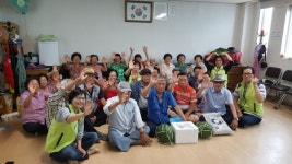 수원시 팔달구 지동, 건강한 여름나기 경로당 방문