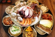 육해공을 한 번에 즐긴다...일산 맛집 대왕해물문어보쌈