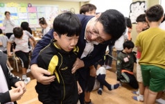 인천명현초 학생 회의에 교육감 초청