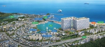 규제 피한 생활형 숙박시설 속초 마리나베이 홍보관 개관중!