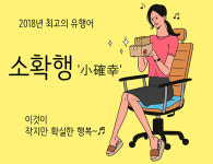 2018년을 빛낸 유행어 소확행…해시태그는?
