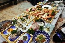 부산여행의 마무리는 광안리 횟집 산해횟집 랍스타+대게+회무한리필