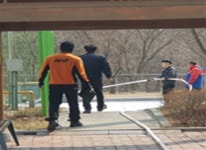 공주(양방향)휴게소·주유소, 합동 소방훈련