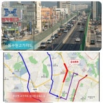수원시, 동수원 고가차도 하행선 도로 정비공사