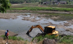 부여군 구룡면, 하상굴착으로 가뭄피해 예방