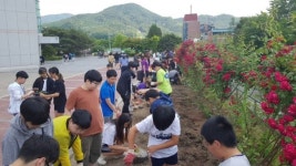 문막초교, 더(#) 깨끗한 원주 만들기 앞장
