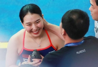 김수지, 광주세계수영 동메달…한국 다이빙 새 역사