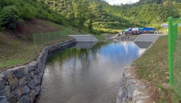 공주 신풍면 용수리 사방댐 준공 다목적 활용 기대
