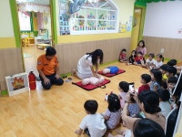 수원시 장안구 정자3동 119안전센터, 어린이집 화재대피훈련