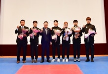 중랑구청 태권도부 실업팀 창단식 개최