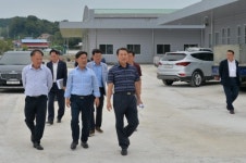 박정현 부여군수, 구룡면 임산물유통센터 현장 방문