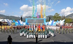 휴일 맞은 계룡세계軍문화축제, 관람객들로 인산인해