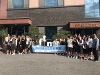 광주시 경화여중, ㈜대흥소프트밀 방문
