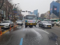 성남시 고농도 미세먼지 발생 대비 살수차 13대 상시 운영