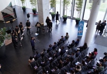 미래에셋대우, 을지로 본사 로비에서  센터원 런치 콘서트 개최