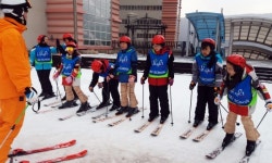 공주 상서초등학교,  스키캠프운영