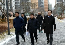 김남현 강동구의회 건설재정위원장, 민원점검 나서