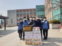 수원시 장안구 파장동 주민비상대책위원회예방적 코호트 격리 수원시립노인전문요양원에 위문품 전달