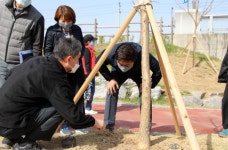 수원시 권선구, 봄맞이 도심 속 수목식재 사업 대상지 현장점검