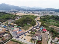양양군, 정암지구 전원마을 진입도로 준공