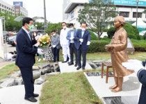 안산시, 두 번째 안산평화의 소녀상 제막