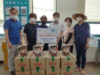 부평구 산곡1동 주민자치위원회, 여름철 건강 삼계탕 후원