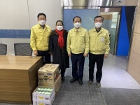 동해시의회, 코로나19대응 현장근무자 위문