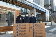 강동구의회 김남현 의원, 강동경희대병원 손소독기 기증식 참석