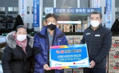 전통민속문화보존회 보령시지부, 이웃사랑 물품 전달