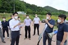 김정섭 공주시장, 금강신관공원 확충 방안 모색