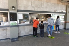 부여백제휴게소, 스낵카페위생등급 매우우수