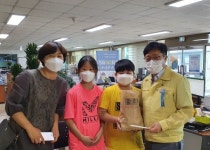 여주시, 이포초 하호분교 학생 직접 수확한 감자 전달